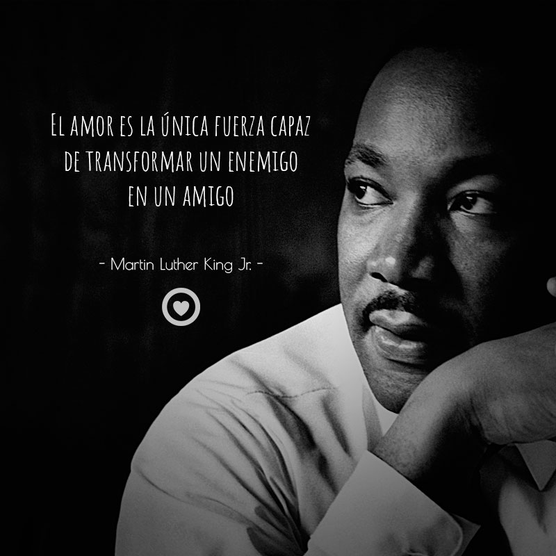 Frase celebre de amistad de Martin Luther King Jr